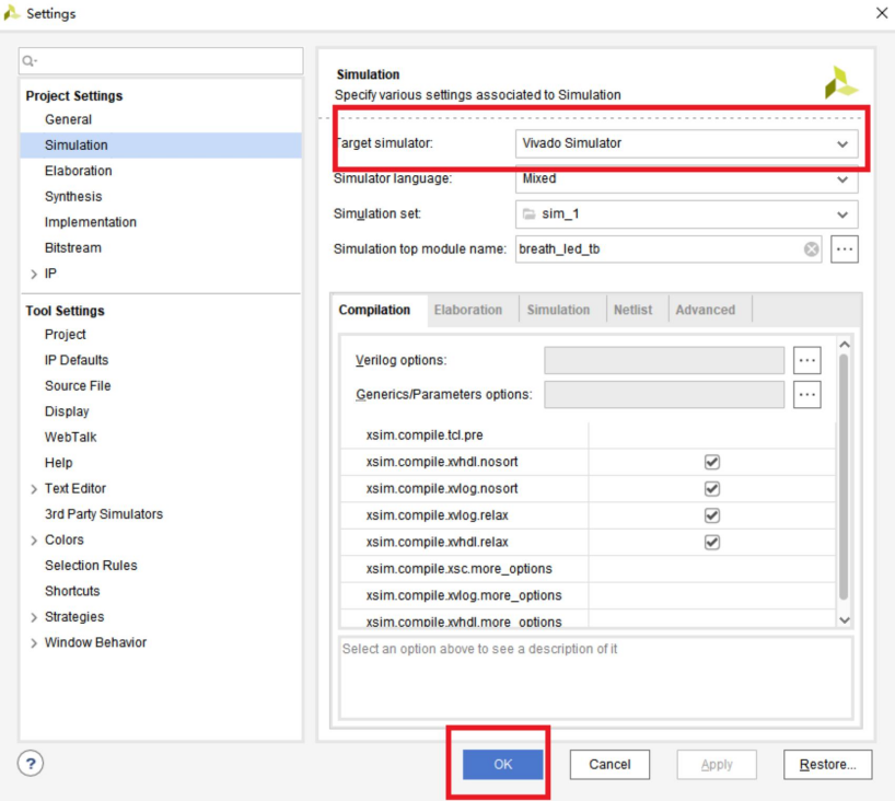 VIVADO仿真的使用之呼吸灯（含工程源码） - 第8张