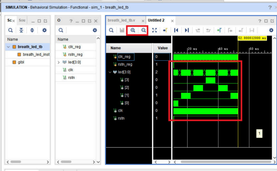 VIVADO仿真的使用之呼吸灯（含工程源码） - 第11张