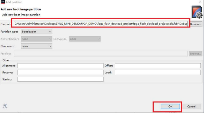 使用SDK固化FLASH代码固化(含工程源码) - 第48张