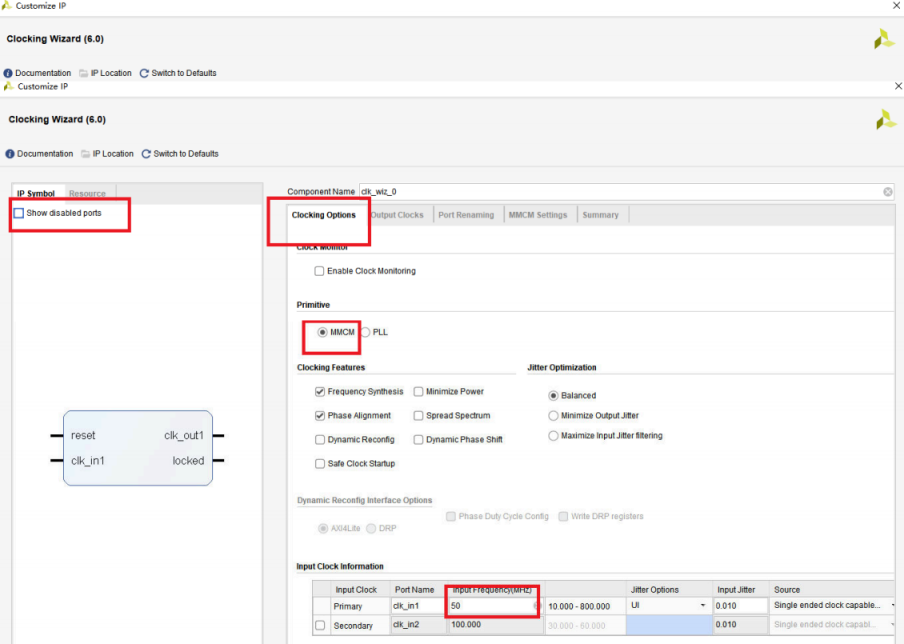 使用时钟IP核(含工程源码) - 第3张