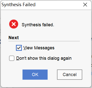 回答给：Vivado代码没错但是综合不成功 – 2025-11-09 10:31:52 - 第1张