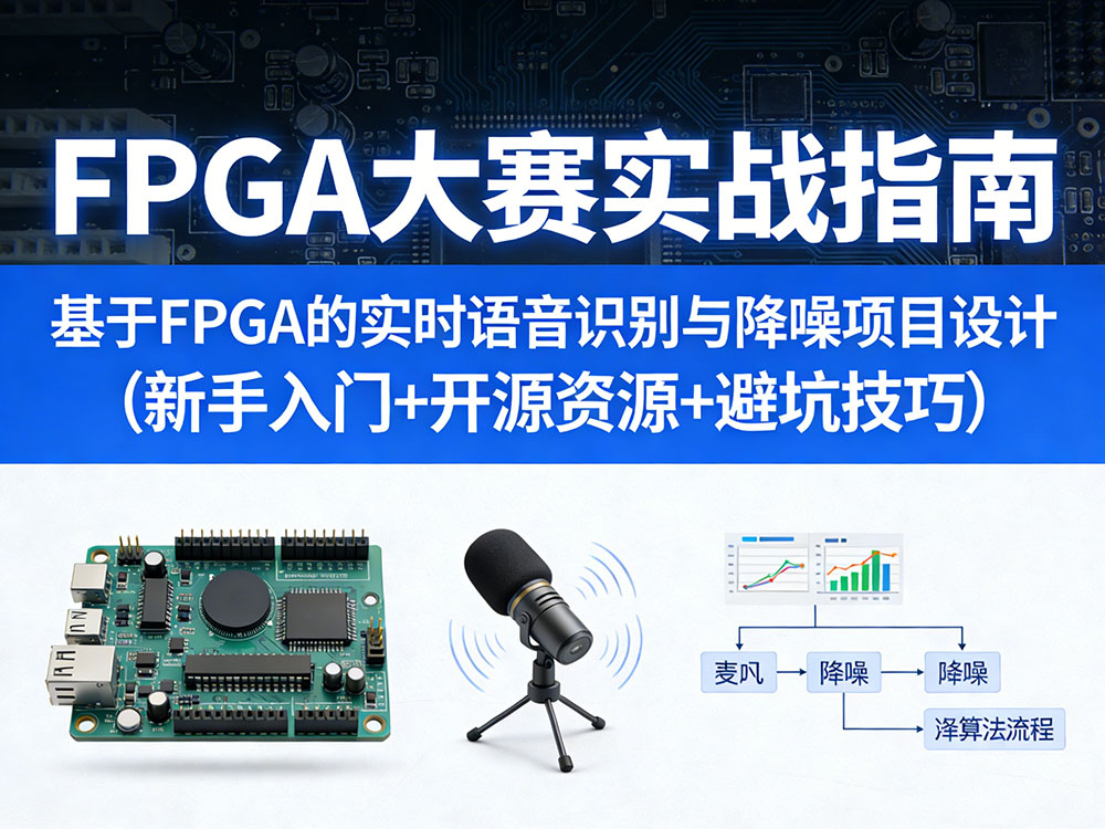 FPGA大赛实战指南 基于FPGA的实时语音识别与降噪项目设计（新手入门+开源资源+避坑技巧） - 第1张
