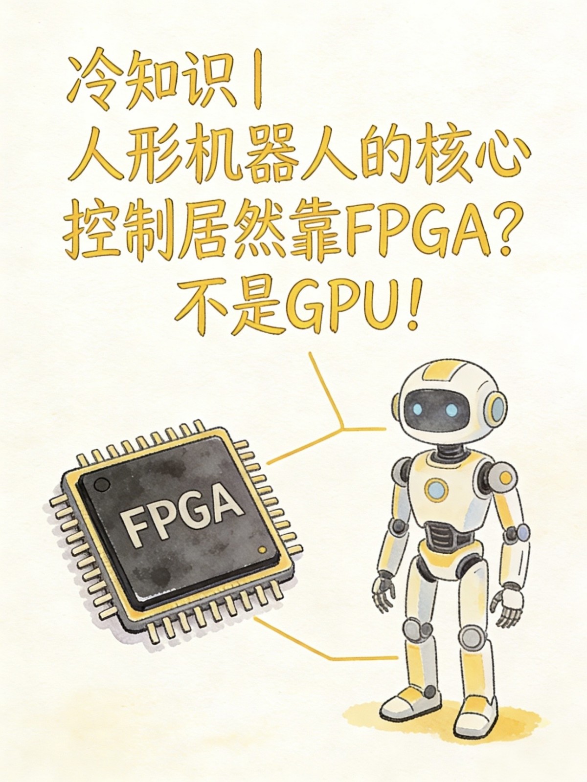 人形机器人的核心控制居然靠FPGA?不是GPU!深度解析FPGA+AI加速的技术优势 - 第1张