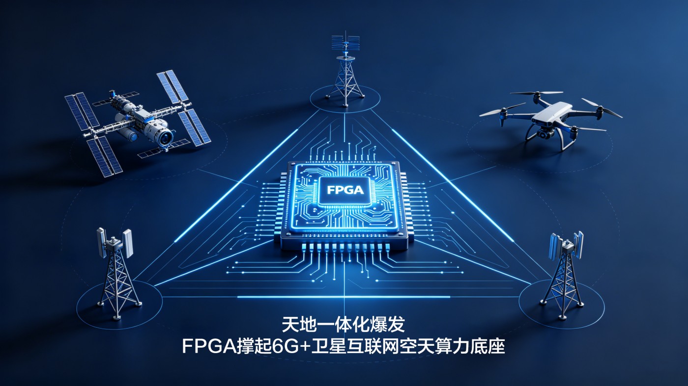 FPGA撑起6G+卫星 互联网的空天算力底座