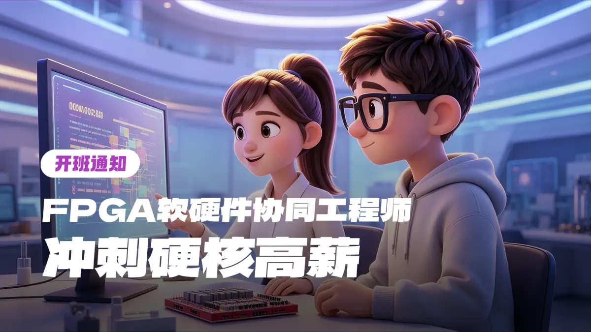 FPGA软硬件协同就业班・11 月班开启