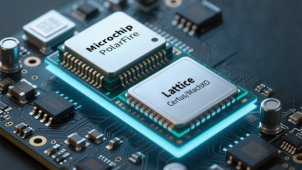 中低功耗 FPGA 战局升温:Microchip 与 Lattice 的“性价比较量”