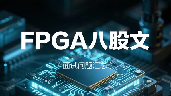 FPGA八股文(面试问题汇总)