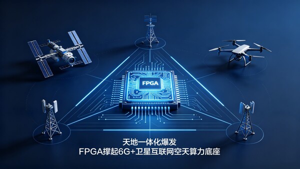 硬核赛道解析|天地一体化爆发!FPGA撑起6G+卫星 互联网的空天算力底座