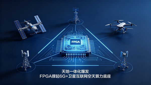 硬核赛道解析|天地一体化爆发!FPGA撑起6G+卫星 互联网的空天算力底座