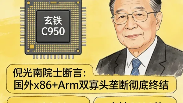炸场!玄铁C950发布,中国芯片凭开源架构登顶全球,双寡头垄断终被打破