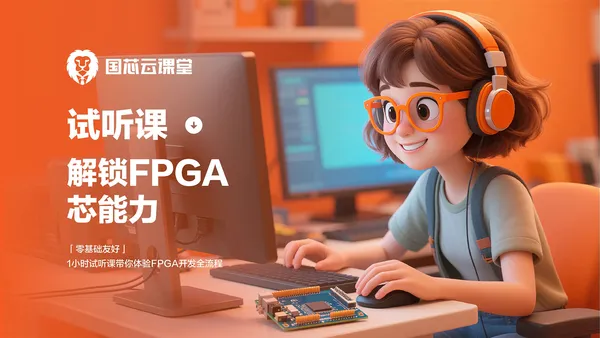 1小时试听,解锁FPGA「芯能力」